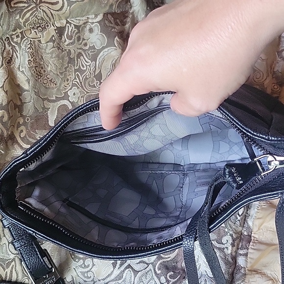 Studded leather crossbody - Picture 3 of 6